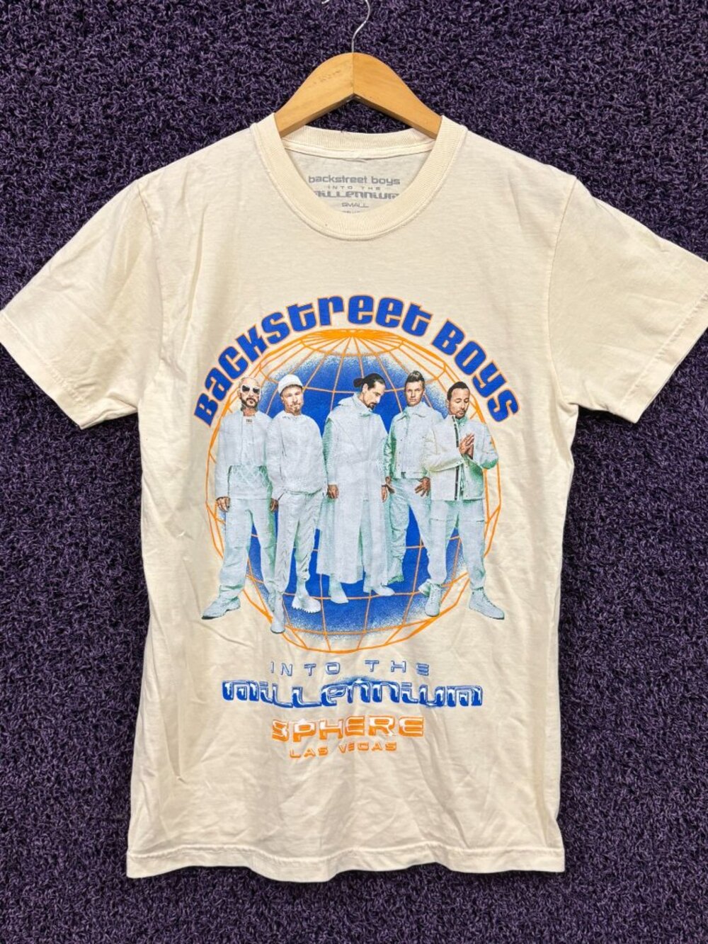 Backstreet Boys Into The Millennium Sphere Show T-Shirt S